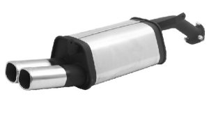 Mitsubishi Carisma Performance Exhaust - Rear - Remus - Axle Back - 2001